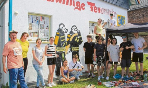 Artikel zum Graffiti-Projekt 2024 in der Gemeinde Weilrod