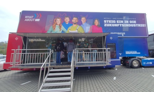 M+E Truck an der MES 2026